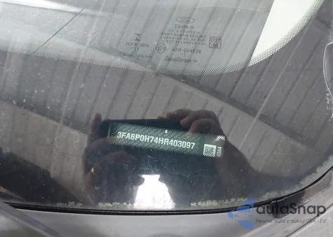 2017 Ford Fusion Se z USA, uszkodzony, nr VIN 3FA6P0H74HR403097